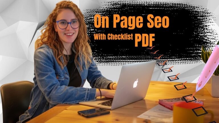 On Page SEO Service