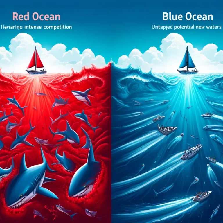 Comparing Red Ocean vs Blue Ocean Strategies